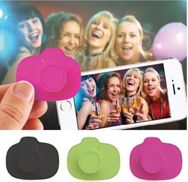 Selfie Snap Smartphone Camera Accessory Assorted Color Set Of 3 Fashion