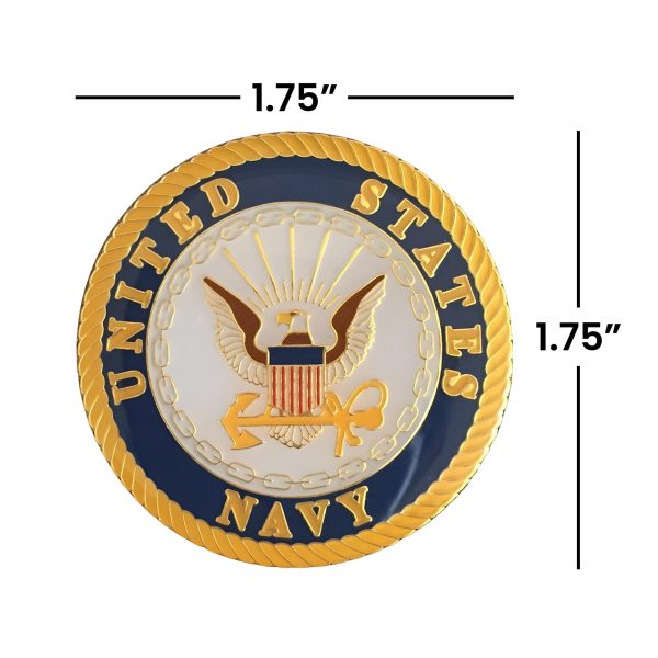 U.S. Navy Self-Adhesive Medallion For Discount - Image 3
