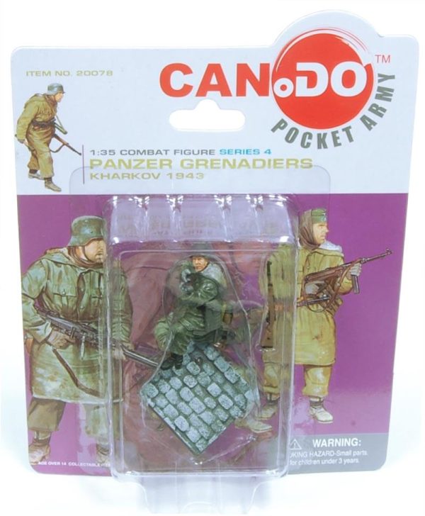 1:35 Combat Figure Series 4 Panzer Grenadiers Kharkov 1943 Set Of 4 For Discount - Image 4