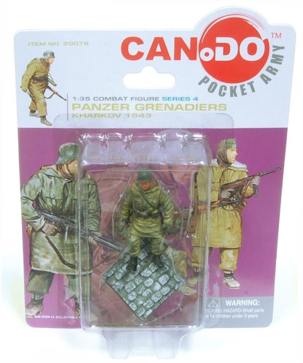 1:35 Combat Figure Series 4 Panzer Grenadiers Kharkov 1943 Set Of 4 For Discount - Image 2