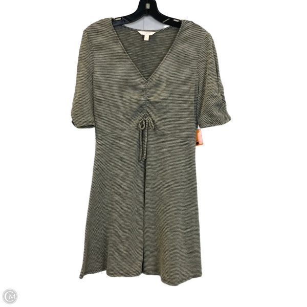 Dress Casual Midi By Lc Lauren Conrad In Black & Tan, Size: S For Sale