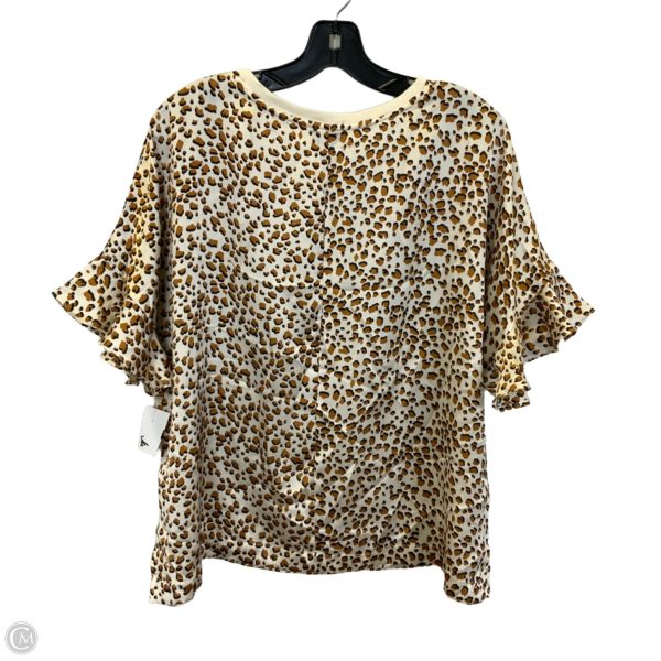 Top Short Sleeve By Hayden La In Leopard Print, Size: S Online - Image 2