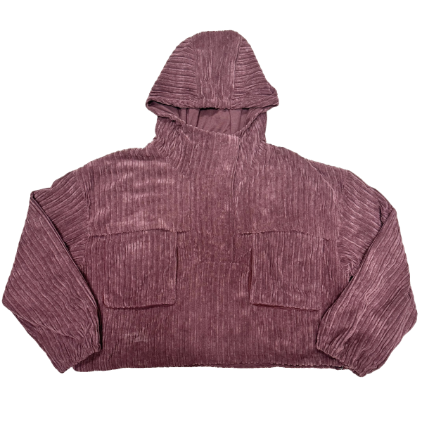 Sweatshirt Hoodie By Free People In Purple, Size: M For Cheap