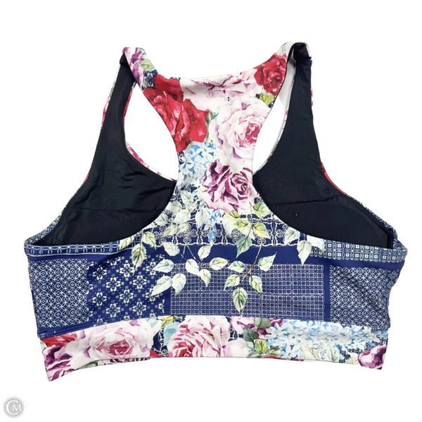 Athletic Bra By Johnny Was In Floral Print, Size: L Online Hot Sale - Image 2