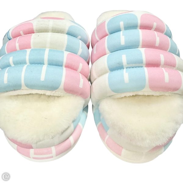 Sandals Designer By Ugg In Blue & Pink, Size: 9 Hot on Sale - Image 3